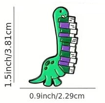 Pin - Green Dinosaur Brontosaurus