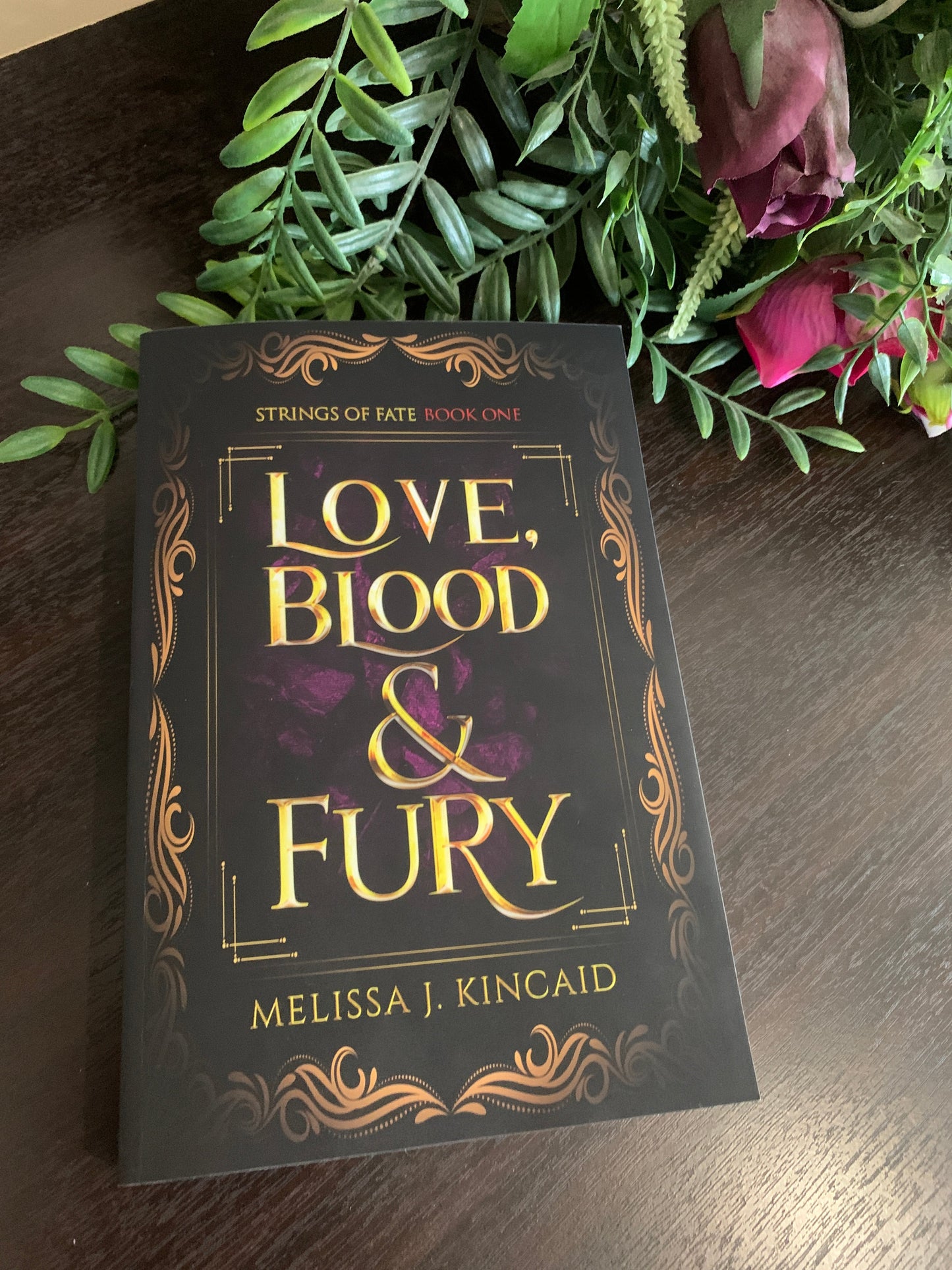 IMPERFECT Love, Blood & Fury (Book One) Paperback Black & White Interior