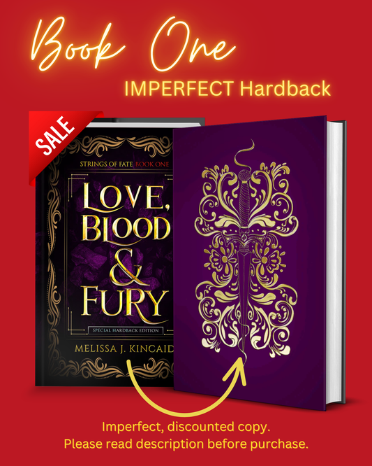 IMPERFECT Love, Blood & Fury (Book One) Full Colour Hardback with Jacket