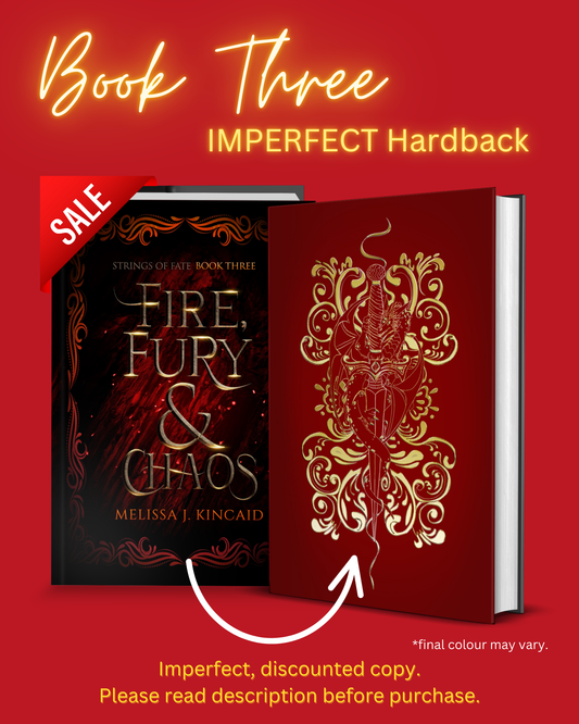 IMPERFECT Fire, Fury & Chaos (Book Three) Full Colour Hardback with Jacket