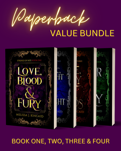 *Preorder* Strings of Fate Bundle (Books One, Two, Three & Four) Paperback Value Pack
