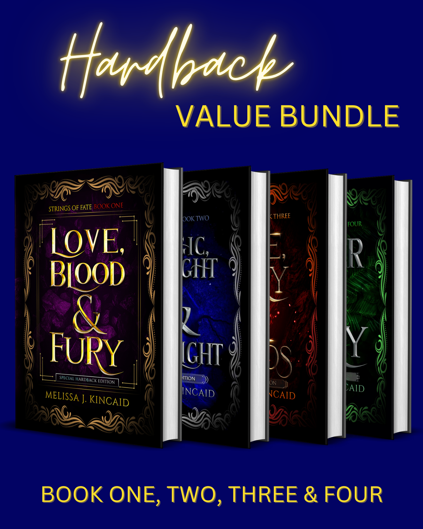 *Preorder* Strings of Fate Bundle (Books One, Two, Three & Four) Hardback Value Pack