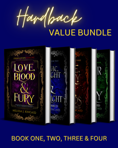 *Preorder* Strings of Fate Bundle (Books One, Two, Three & Four) Hardback Value Pack
