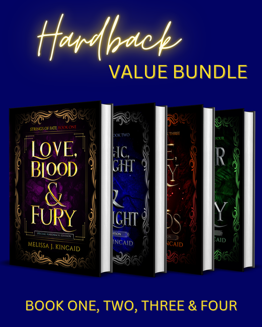 *Preorder* Strings of Fate Bundle (Books One, Two, Three & Four) Hardback Value Pack
