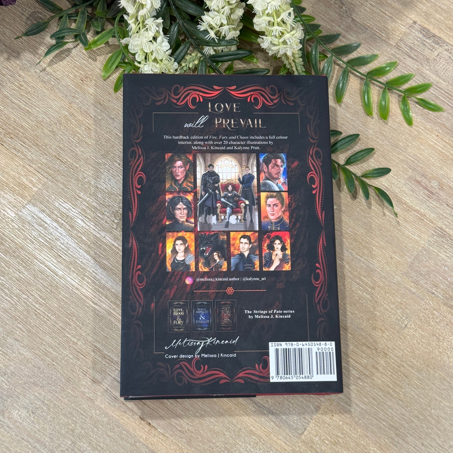 IMPERFECT Fire, Fury & Chaos (Book Three) Full Colour Hardback with Jacket
